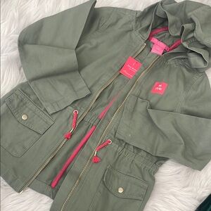 Isaac Mizrahi Green jacket with Modern Accents